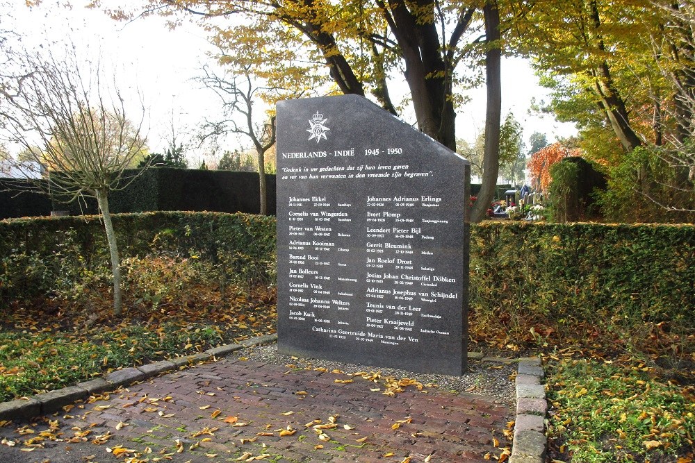 Monument Gevallen Militairen Nederlands Indi