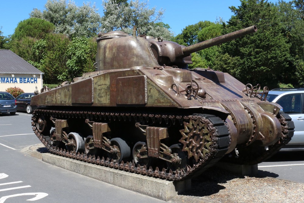 M4A4 Sherman Tank Saint-Laurent-sur-Mer