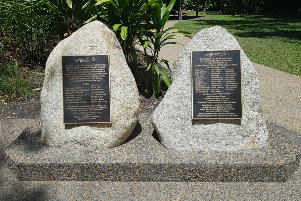 War Memorial Babinda Boulders