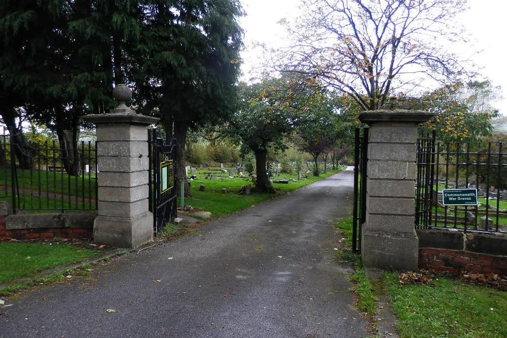 Commonwealth War Graves Ushaw Moor Cemetery
