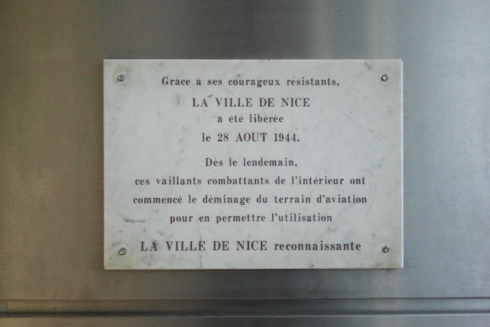 Gedenkteken Vliegveld Nice