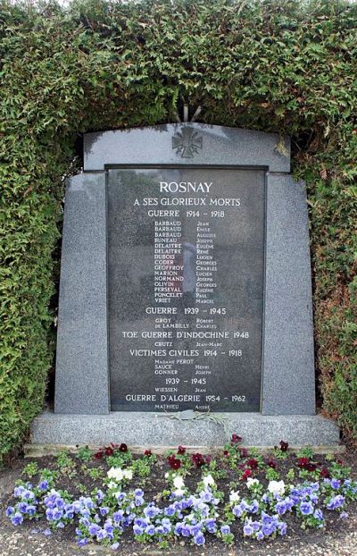 Oorlogsmonument Rosnay