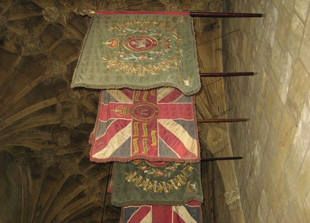 Oorlogsmonument Dorsetshire Regiment Sherborne Abbey #4