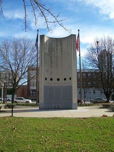 Monument Koreaanse Oorlog Indiana