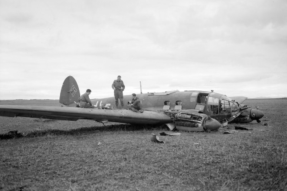 Crashlocatie Heinkel 111H