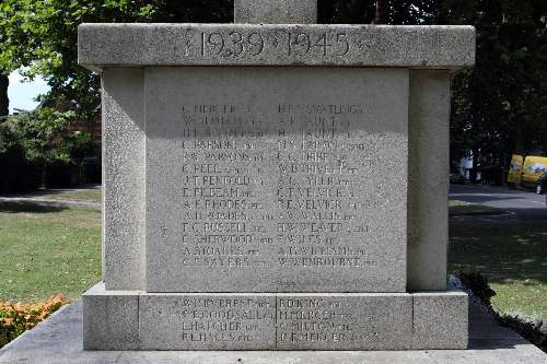 Oorlogsmonument Tenterden #3