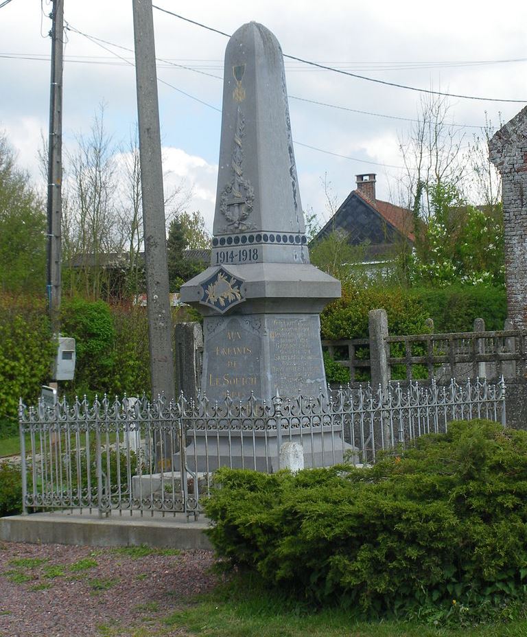 Monument Eerste Wereldoorlog Le Souich