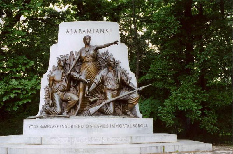 Alabama State Monument Gettysburg