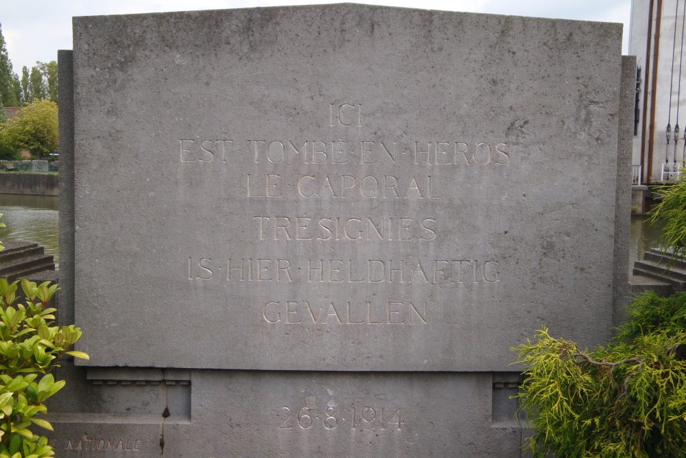 Memorial Corporal Tresignies Verbrande Brug #2