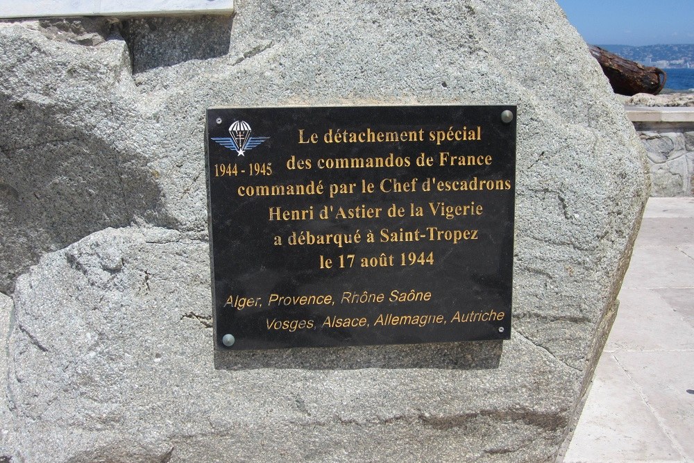 Landing memorial Saint-Tropez