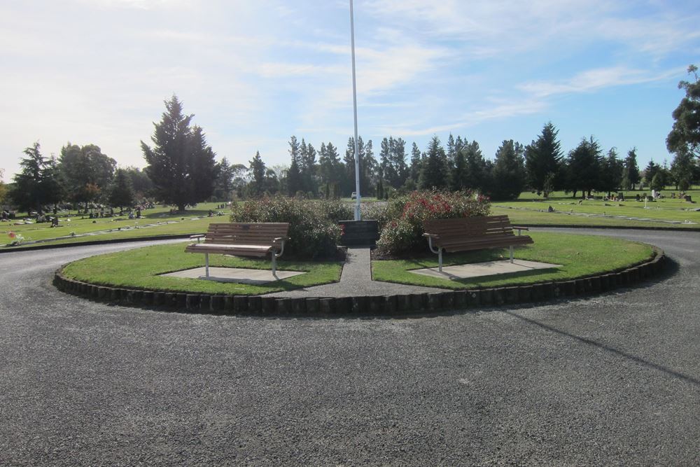 Nieuw-Zeelands Oorlogsgraf Rangiora Park Lawn Cemetery