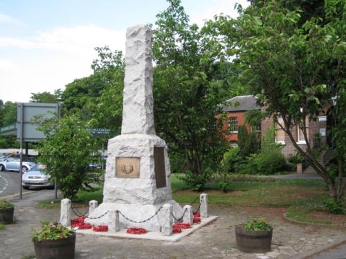 War Memorial Cheadle
