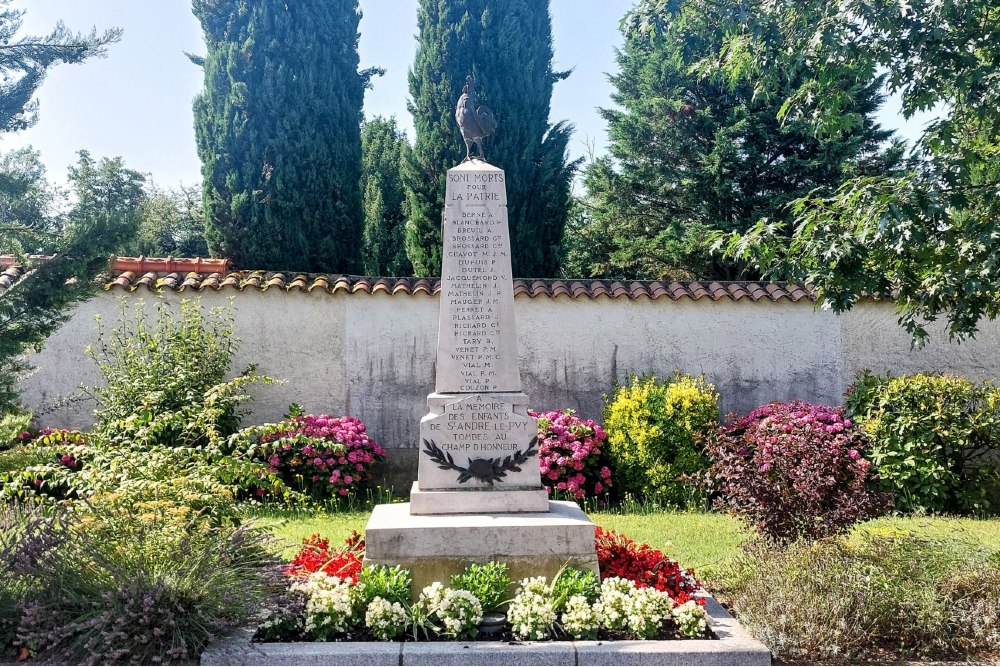 War Memorial Saint-Andr-le-Puy #1