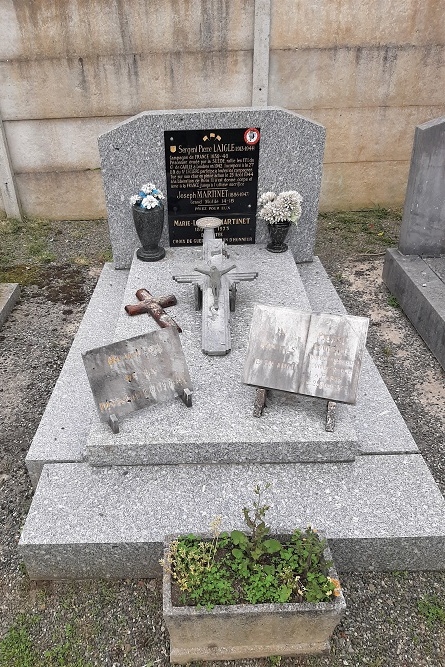 French War Grave Langelle Lourdes #2