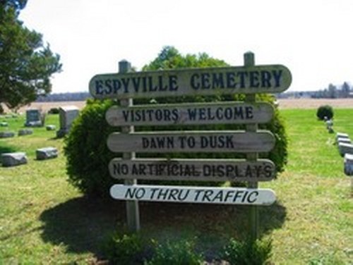 Oorlogsgraf van het Gemenebest Espyville Cemetery