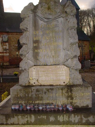 War Memorial Vaux-Marquenneville #2