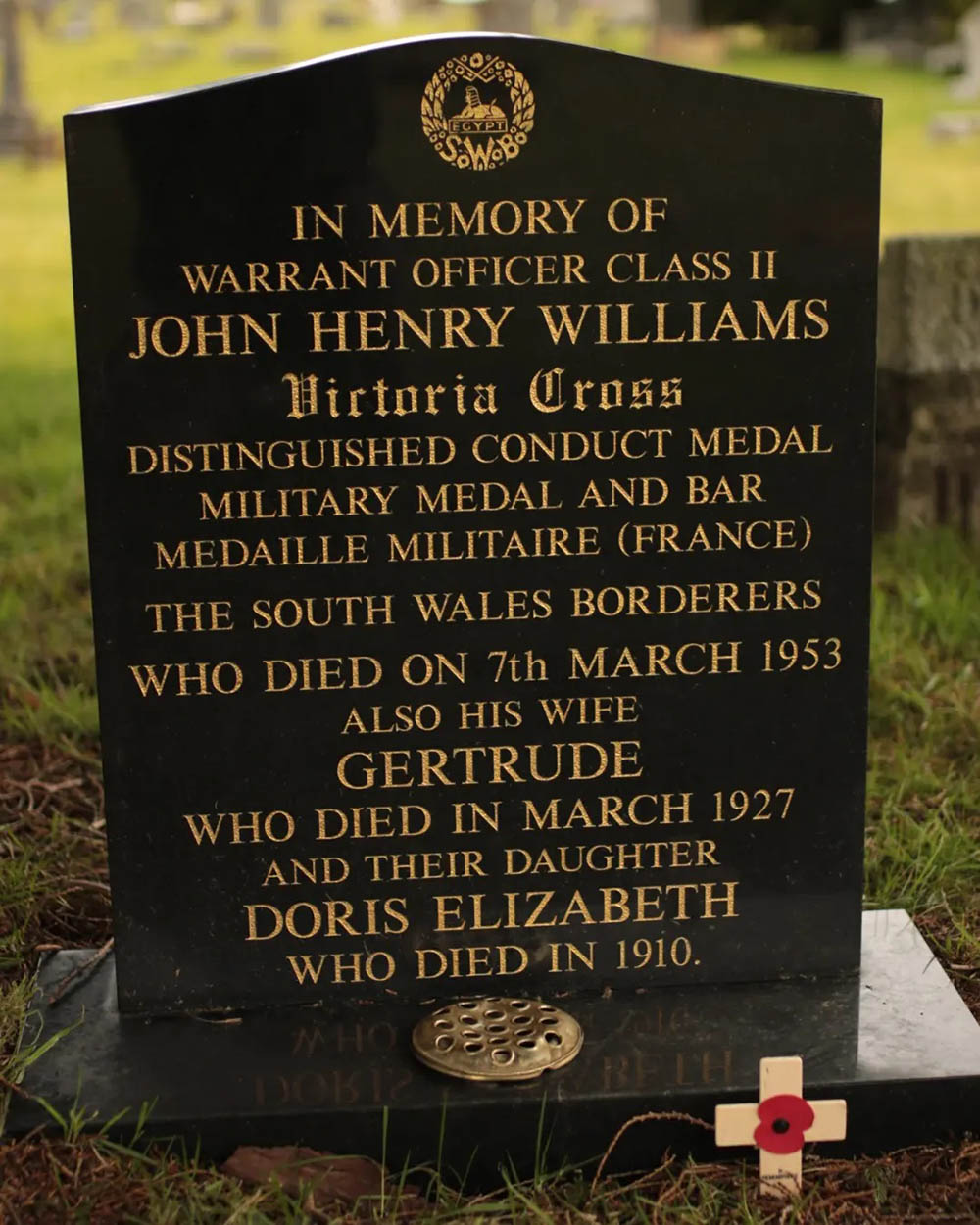 Grave John Henry Williams