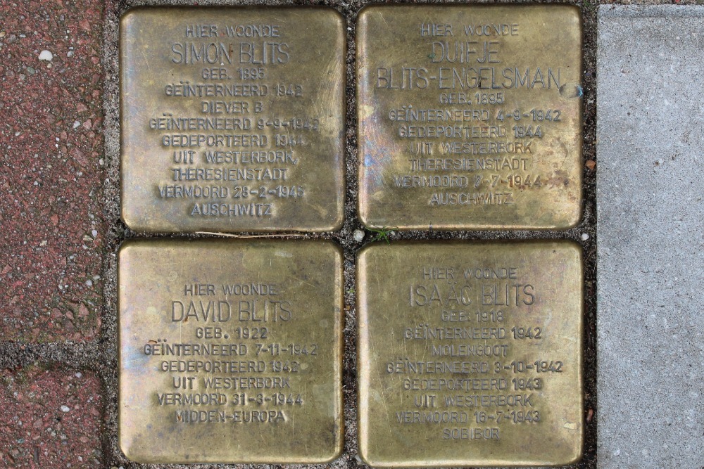 Stolpersteine Vrolikstraat 36 #1