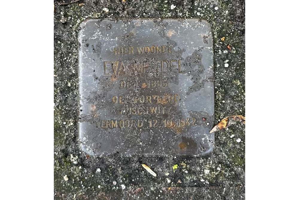 Stolperstein Buitenweg 18 (was Sleutelstraat 57)