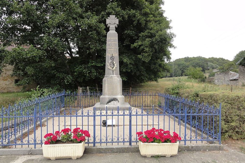 Monument Eerste Wereldoorlog Brabant-en-Argonne