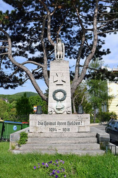 War Memorial Hadersdorf-Weidlingau