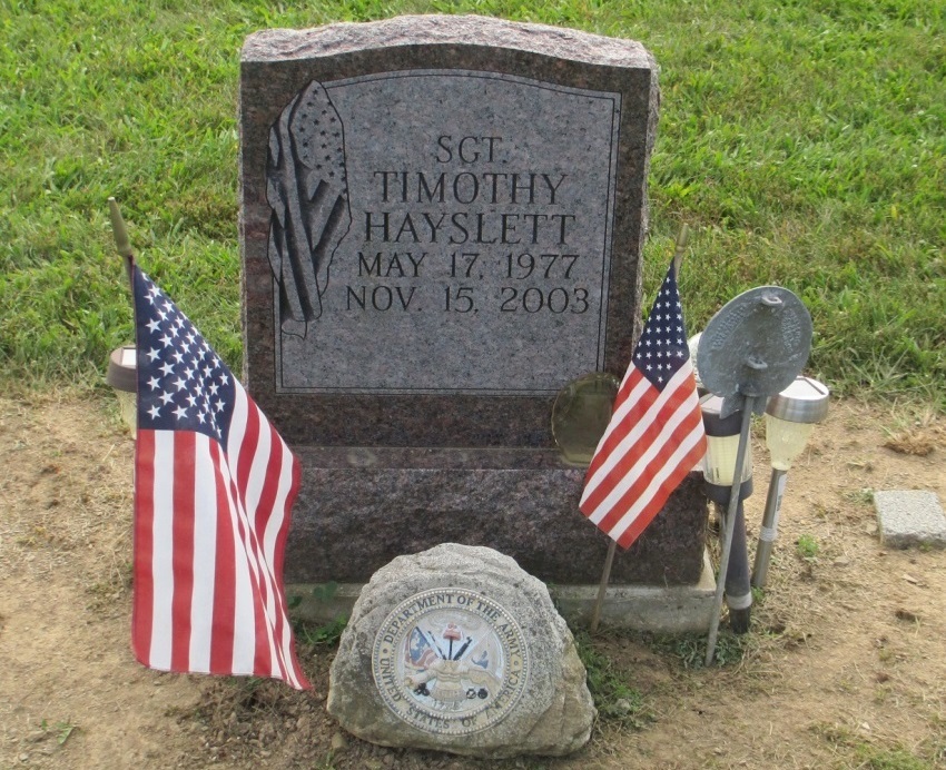 American War Grave Center Church Graveyard
