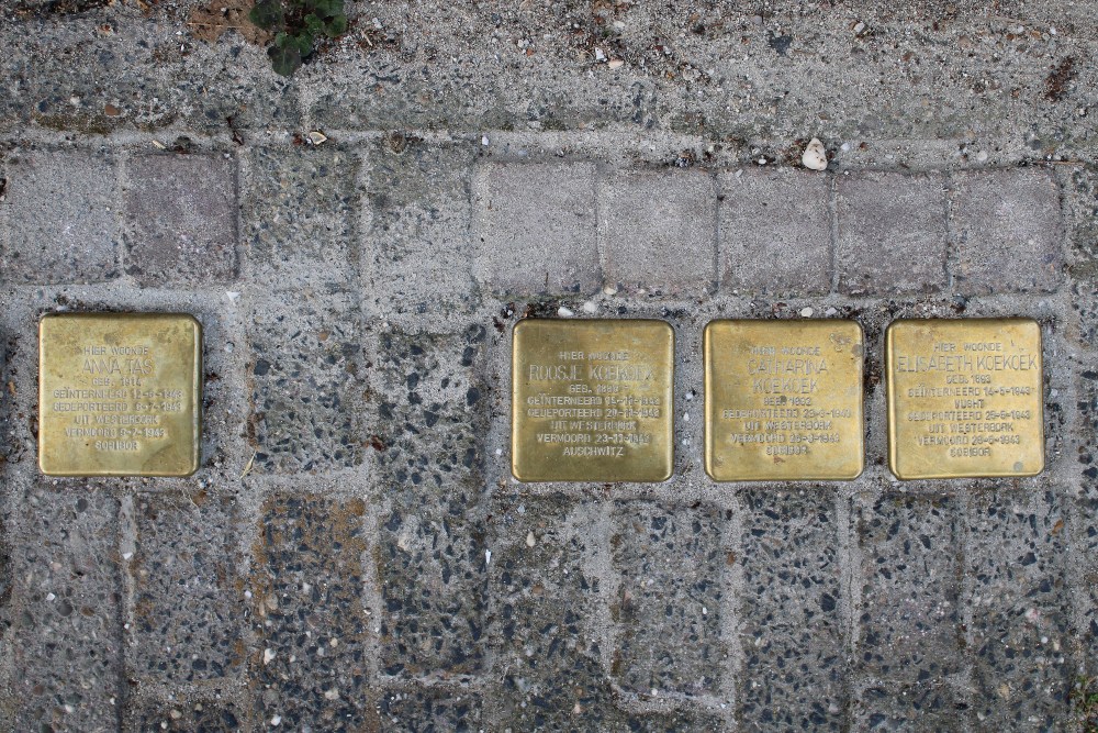 Stumbling Stones Nieuwe Keizersgracht 19