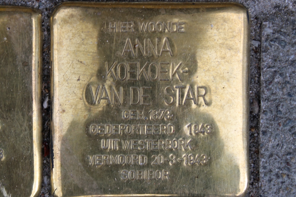 Stolpersteine Ruyschstraat 124 #3