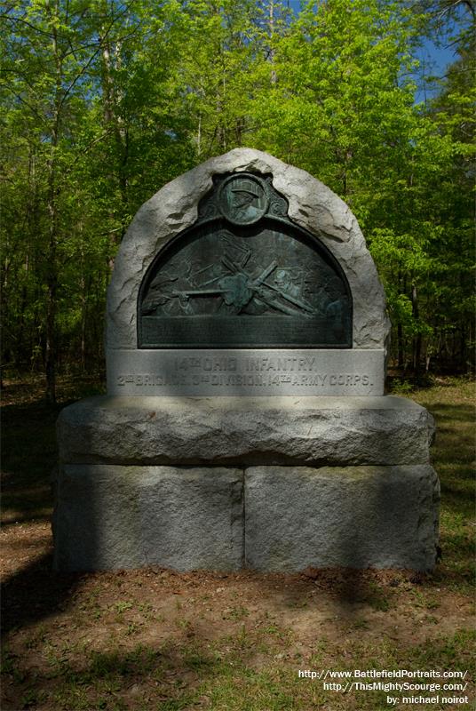 Monument 14th Ohio Infantry