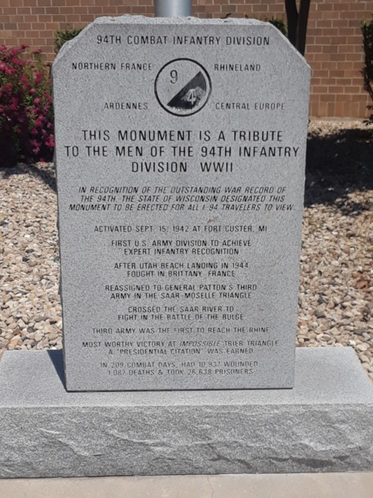 Memorial 94th Combat Infantry Division