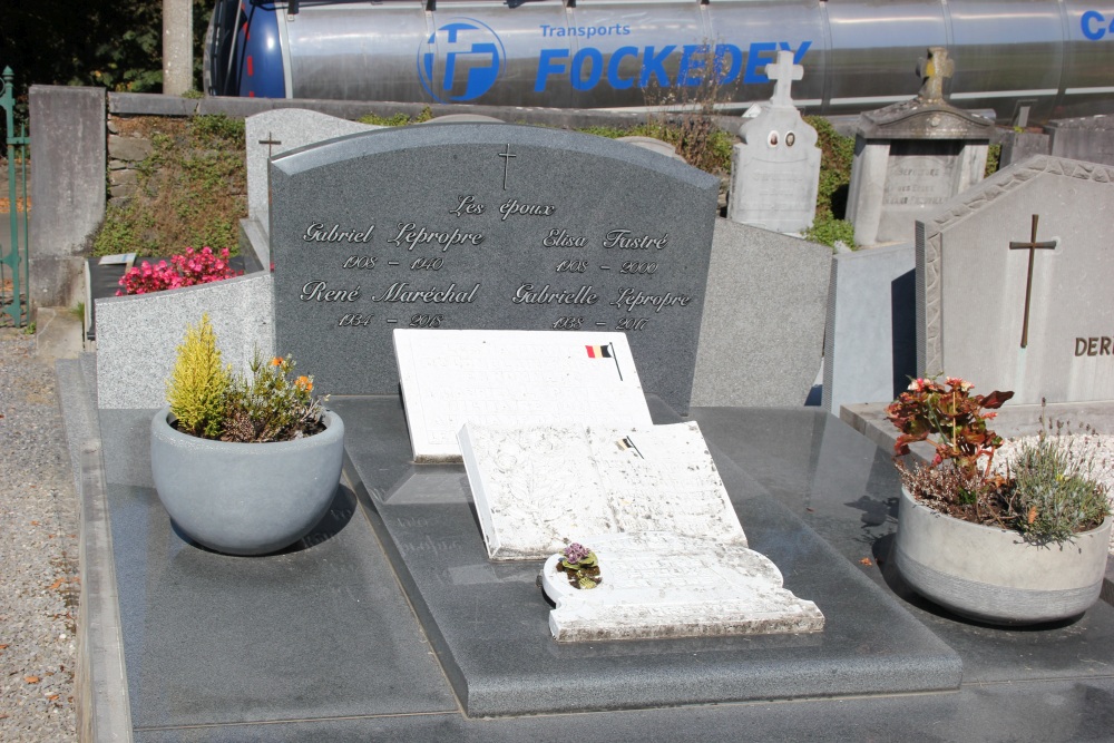 Belgian War Grave Comblain-Fairon #1