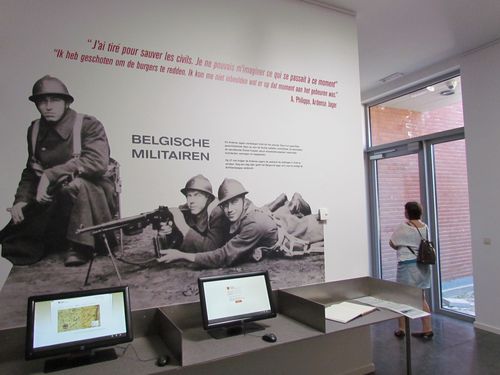 Visitor Centre 'What Man Is Capable Of' May 1940 Vinkt