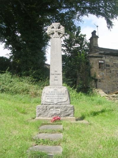 War Memorial Thornhill Edge