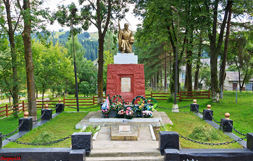 Mass Grave Soviet Soldiers Verkhovyna