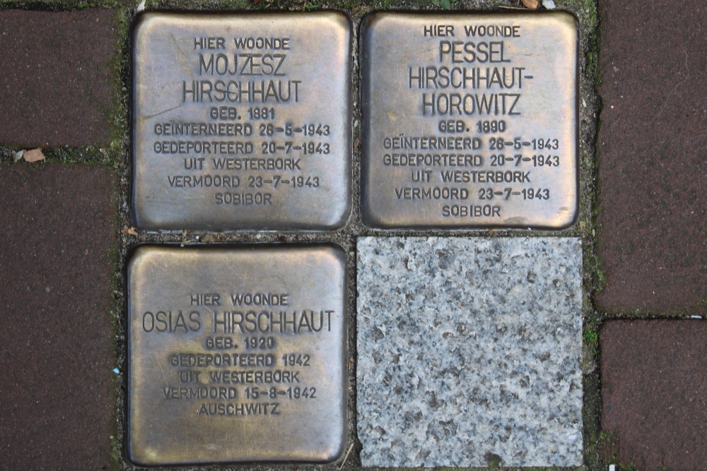 Stolpersteine Nieuwe Amstelstraat 21 #1