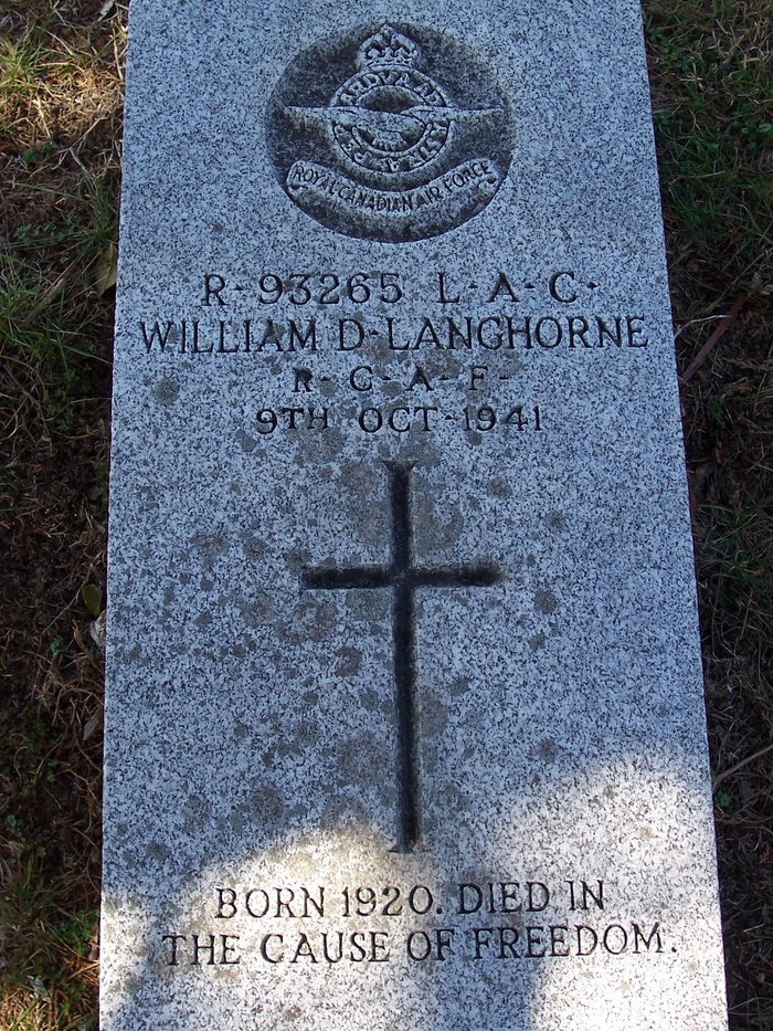 Commonwealth War Grave Lynchburg Presbyterian Cemetery