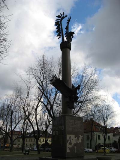 Monument 1e Poolse Pantserdivisie Warschau