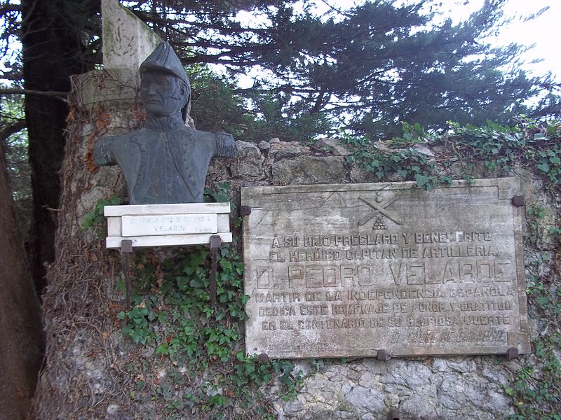 Bust of Pedro Velarde y Santilln