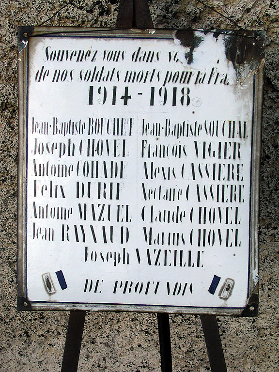 World War I Memorial Nadaillat