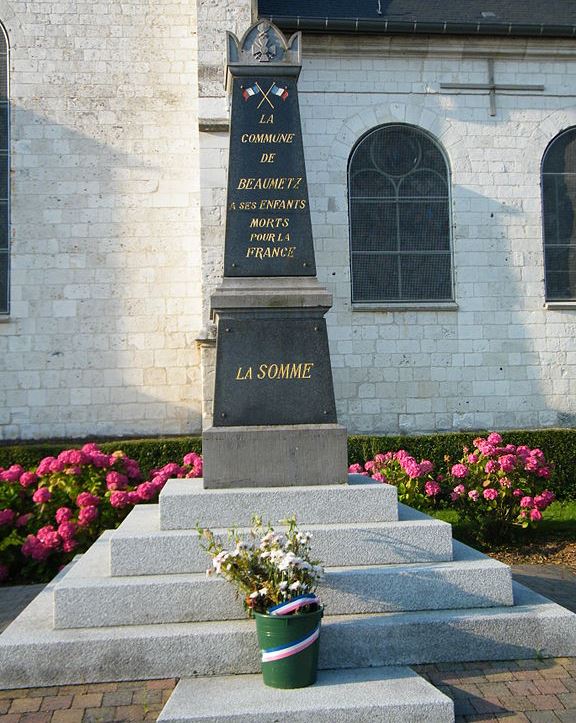 Monument Eerste Wereldoorlog Beaumetz
