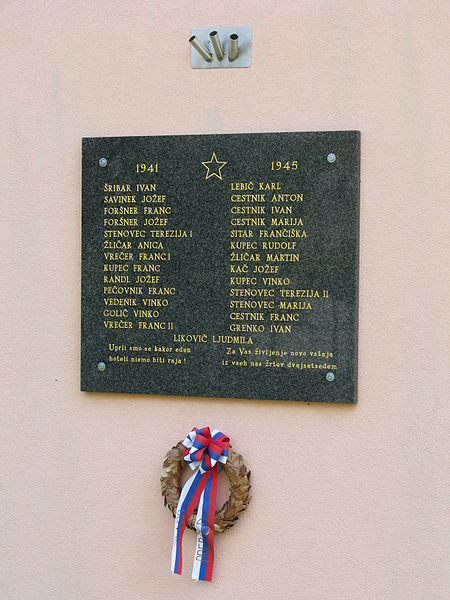 War Memorial Sveti Lovrenc