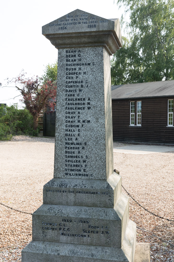 War Memorial Southill #2