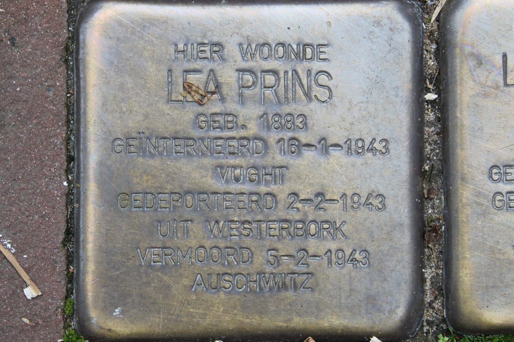 Stolpersteine Nieuwe Amstelstraat 26 #4