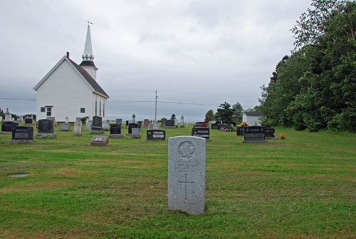 Commonwealth War Graves Cape Traverse Free Church of Scotland Cemetery