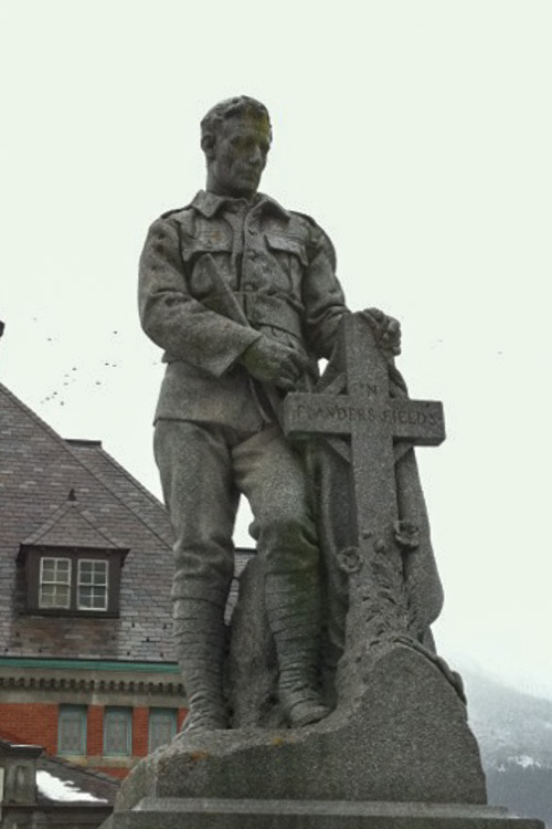 Oorlogsmonument Fernie #4