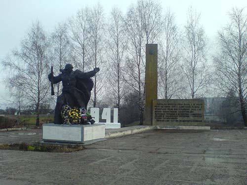 Monument Verdedigers Brug Jartsevo 1941