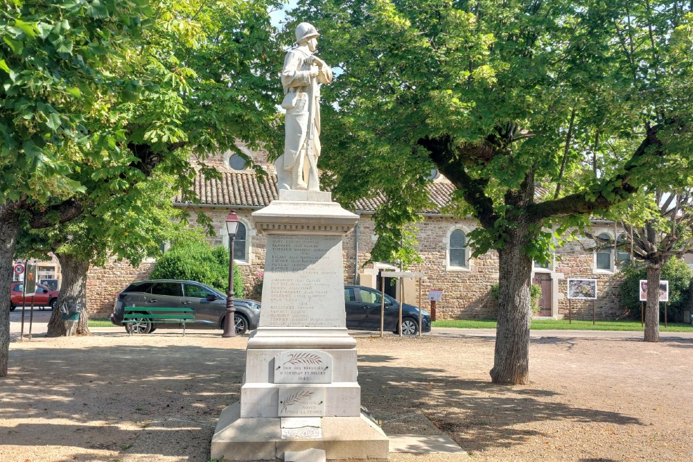 Oorlogsmonument Saint-Amour-Bellevue