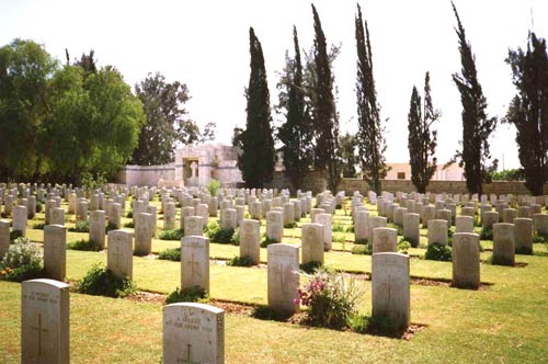 Commonewealth War Cemetery Gaza
