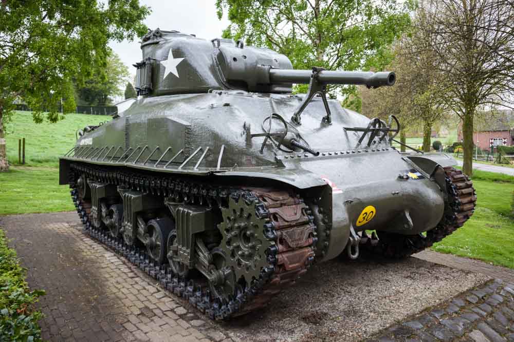 M4 Sherman Tank Woensdrecht