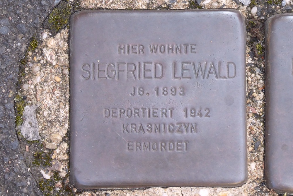 Stolpersteine Bustellistraße 10 #3